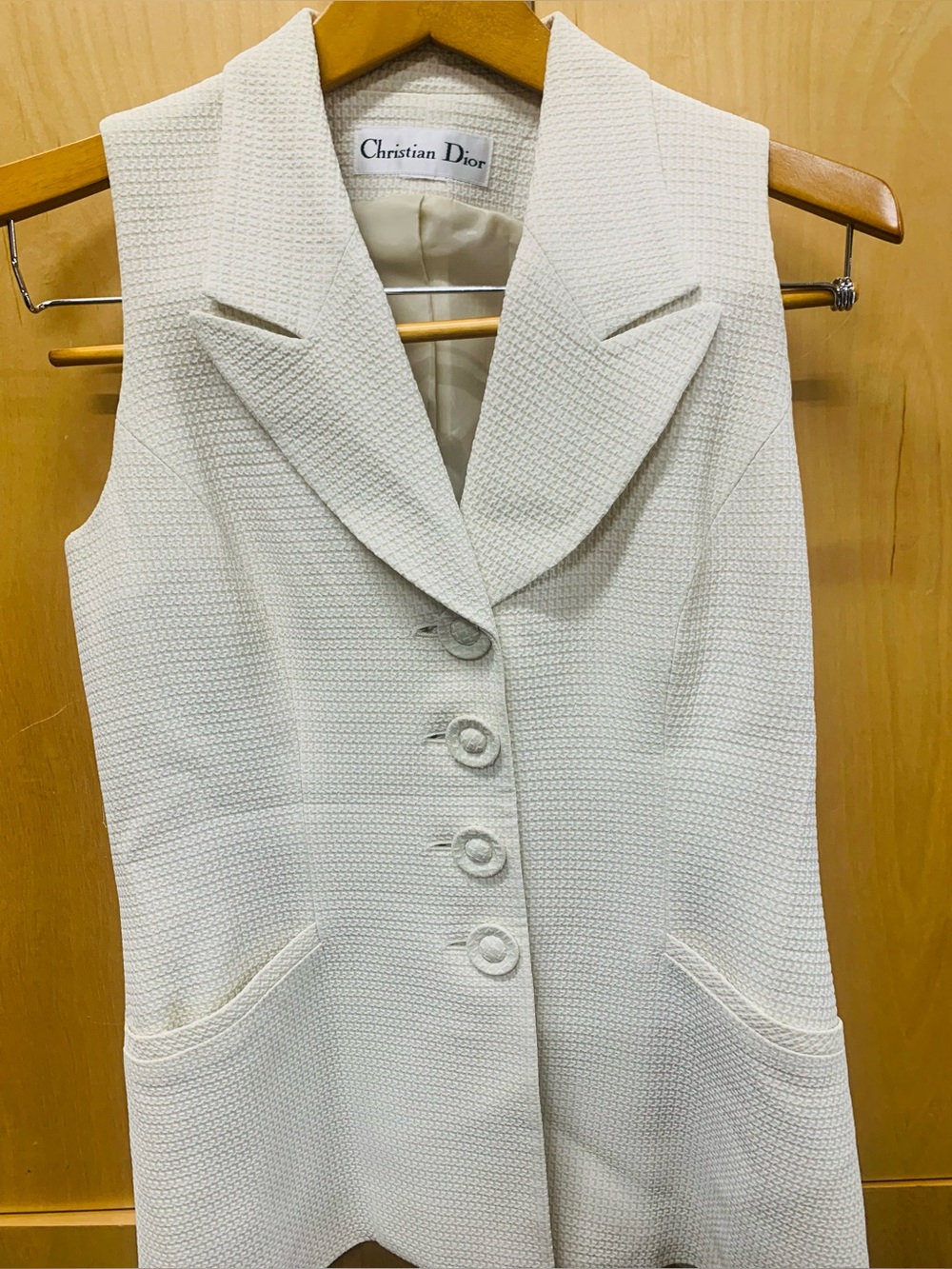 Christian Dior Vest & Skirt Suit Set